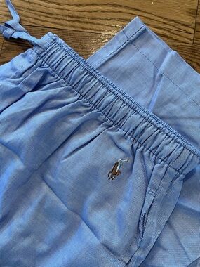 Polo by Ralph Lauren Light Blue Pull-On Shorts
